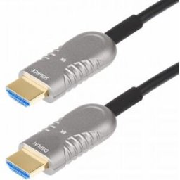 StarTech.com Cable HDMI 2.1 Híbrido Activo Óptico AOC de 30,4m - CMP Plenum - Cable HDMI 2.0/2.1 de