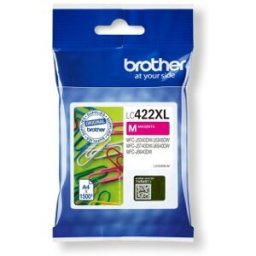 Brother LC-422XLM -Cartucho de tinta de color Color magenta (rojo) Capacidad 1.500 páginas