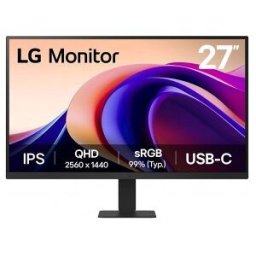 LG 27'' QHD Monitor - 27" Quad HD - Negro - 100Hz