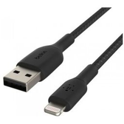 Belkin cable de conector Lightning 1 m Negro