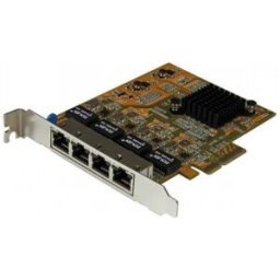 StarTech.com Tarjeta de Red PCI Express Ethernet Gigabit con 4 Puertos RJ45