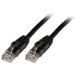 Lindy Rj45/Rj45 Cat6 2m cable de red Negro U/UTP (UTP)