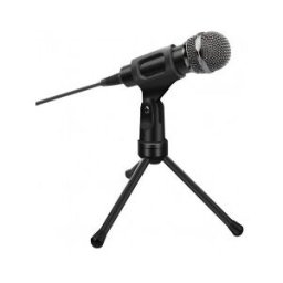Equip 245341 micrófono Negro Micrófono de superficie para mesa