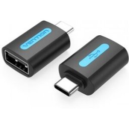 Adaptador USB 2.0 Vention CDTB0 - USB Tipo-C Macho - USB Hembra