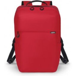 Dicota D32121-RPET mochila Mochila informal Rojo Poliéster, Tereftalato de polietileno reciclado (rP