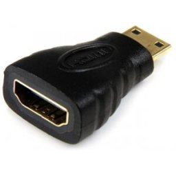 StarTech.com Adaptador HDMI a Mini HDMI – Hembra a Macho, Mini HDMI, HDMI, Negro