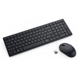 Dell KM555 teclado Ratón incluido Universal RF Wireless + Bluetooth QWERTY Español Negro