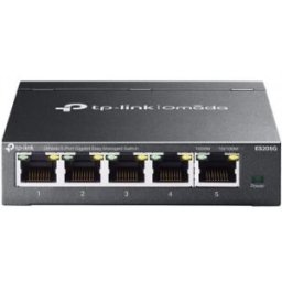 TP-Link Omada ES205G switch Gestionado Gigabit Ethernet (10/100/1000) Negro
