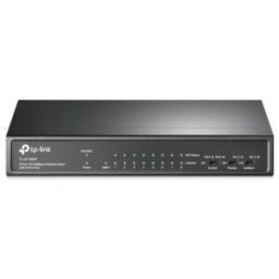 Tp-Link TL-SF1009P - No administrado Fast Ethernet (10/100) Negro - PoE