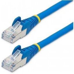 StarTech.com Cable de 1,5m de Red Ethernet CAT6a - Azul - Low Smoke Zero Halogen (LSZH) - 10GbE - 50