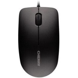 Cherry MC 1000 - Ratón - óptico - 3 botones - cableado - USB - negro