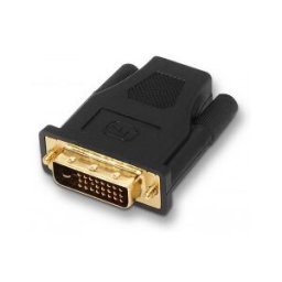 Aisens A118-0091 cambiador de género para cable DVI 24+1 HDMI A Negro