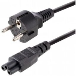 StarTech.com Cable de 3m de Alimentación de Repuesto para Ordenador Portátil, EU Schuko a C5, 2,5A 2