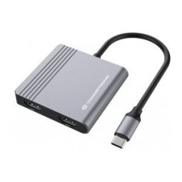 Conceptronic DONN13G base para portátil y replicador de puertos Alámbrico USB 3.2 Gen 1 (3.1 Gen 1)