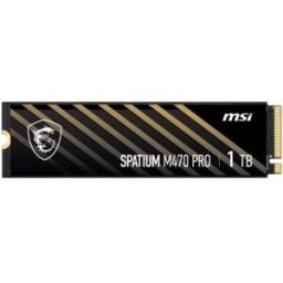 MSI Spatium M470 PRO PCIe 4.0 NVMe M.2 1TB - 1000GB M.2 3D NAND PCI Express 4.0