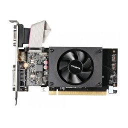 Gigabyte GV-N710D3-2GL, GeForce GT 710, 2 GB, GDDR3, 64 bit, 4096 x 2160 Pixeles, PCI Express 2.0