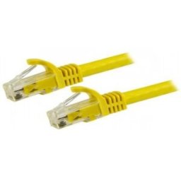 StarTech.com Cable de Red de 5m Amarillo Cat6 UTP Ethernet Gigabit RJ45 sin Enganches, 5 m, Cat6, U/