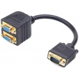 Gembird CABLE VGA DUPLICADOR 1VGA MACHO A 2VGA HEMBRA