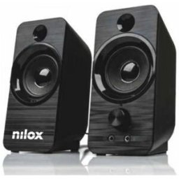 Nilox Altavoces - 6W con conexión USB - Negro