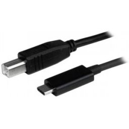 StarTech.com Cable USB Type-C de 1m - USB 2.0 Tipo B a USB-C, 1 m, USB C, USB B, 2.0, Macho/Macho, N
