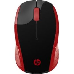 HP Ratón inalámbrico 200 (Rojo imperial)