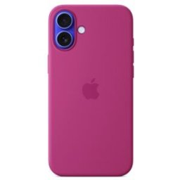Apple Funda de silicona con MagSafe para el iPhone 16 Plus - Fucsia