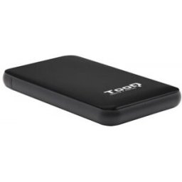TooQ Caja externa para discos duros 2.5" SATA I/II/III a USB 3.1 Gen1 con UASP, 2.5", Serial ATA III