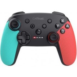 Trust GXT 1246B Muta Negro, Azul, Rojo Bluetooth Gamepad Nintendo Switch, Nintendo Switch Lite