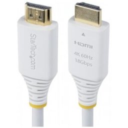 StarTech.com HDMI2-CABLE-4K60-6FW cable HDMI 1,8 m HDMI tipo A (Estándar) Blanco