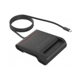 Conceptronic SCR01BC lector de tarjeta inteligente Interior USB USB Tipo C Negro