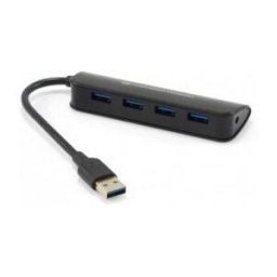Conceptron HUB USB IC C4PUSB3 - 4 PUERTOS 3.0 - MAXIMA VELOCIDAD 4.8GBPS - DISEÑO COMPACTO