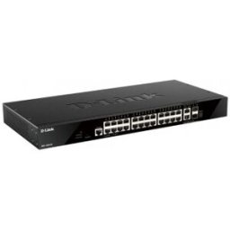 D-Link DGS-1520-28/E switch Gestionado L3 10G Ethernet (100/1000/10000) 1U Negro