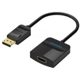 Vention Cable Conversor HBGBB - Displayport Macho - HDMI Hembra - 15cm - Negro