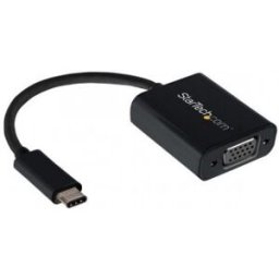 StarTech.com Adaptador USB-C a VGA - 1 x HD-15 Hembra VGA - 1 x Tipo C Macho USB - Admite hasta1920
