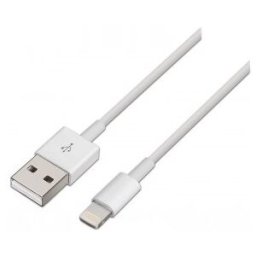 Aisens A102-0035 cable de conector Lightning 1 m Blanco
