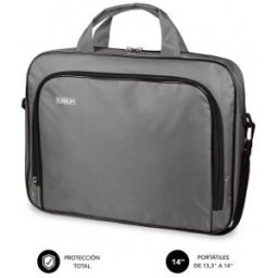 Subblim Maletín Ordenador Oxford Laptop Bag 13,3"-14" Grey
