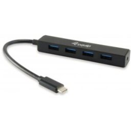 Equip 128954 hub de interfaz USB 3.2 Gen 1 (3.1 Gen 1) Type-C 5000 Mbit/s Negro
