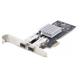 StarTech.com Tarjeta PCIe 2.1x1 de Red de Fibra Óptica/Cobre Ethernet 1Gb SFP de 2 Puertos - Chipset