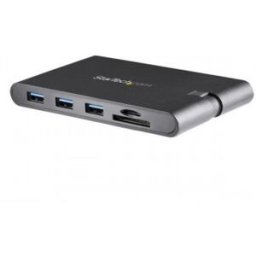 StarTech.com Replicador de Puertos USB-C para Portátiles - Docking Station USB Tipo C HDMI VGA GbE c