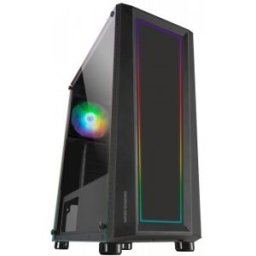Mars Gaming MC-ART Negro Gaming ATX Doble Cristal Templado Dibujable ARGB 12 Modos Ventilador 12cm