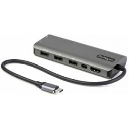 StarTech.com Adaptador Multipuertos USB-C - Docking Station USB Tipo C a HDMI o Mini DisplayPort 4K6