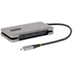 StarTech.com Hub USB C de 4 Puertos, 4 Puertos USB Tipo C, USB 3.1 de 10Gbps - Concentrador Ladrón U