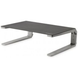 StarTech.com Base para Monitor - Riser de Acero y Aluminio - Soporte de Altura Ajustable