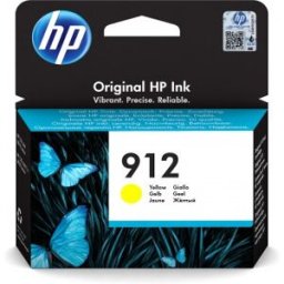 HP 912 cartucho de tinta Original Amarillo 1 pieza(s)
