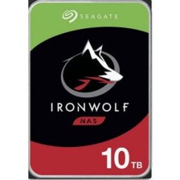 Seagate IronWolf ST10000VN000 NAS - 10TB - 3.5" SATA III - 6GB/s - 256MB