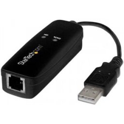 StarTech.com USB56KEMH2, USB 2.0, Conexant - CX93010-21Z, 56 Kbps Down, 36.6 Kbps Up, 14.4 Kbps Fax,