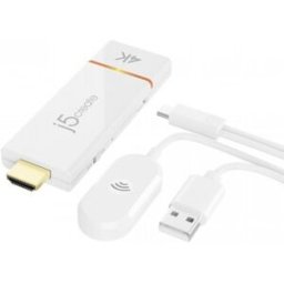 J5 Create j5create JVAW76-N Adaptador de pantalla inalámbrico ScreenCast 4K HDMI™