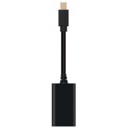 Nanocable CONVERSOR MINI DP A SVGA MINI DP/M-SVGA/H NEGRO 15 CM
