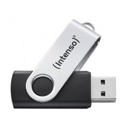 Intenso Memoria USB Office Line 32GB - USB Type-A - Negro, Plata