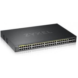 Zyxel GS2220-50HP-EU0101F switch Gestionado L2 Gigabit Ethernet (10/100/1000) Negro Energía sobre Et